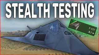 Is the F-117A Truly Stealthy? War Thunder Dev Server Testing