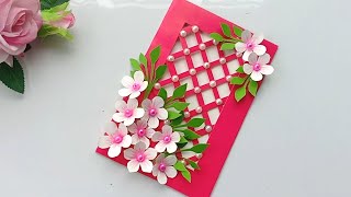 Beautiful Handmade Happy New Year 2020 Card Idea / DIY Greeting Cards for New Year.