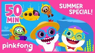 Baby Shark Dance and more | Summer Song Compilation | Kids Songs | Pinkfong Songs for Children