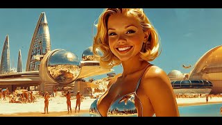 Retrofuturistic flying cars and levitators from the 1950s | Retro Future World