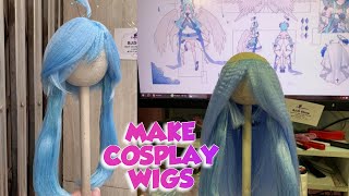 How to make cosplay wigs