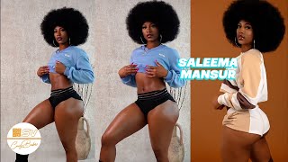 Meet SALEEMA MANSUR ✅🔥the hottest curvy model from the USA in 2024 🍑💥Top hottest curvy outfit 2024