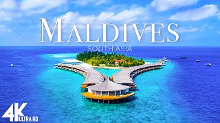 FLYING OVER MALDIVES 4K UHD — Расслабляющая музыка и красивые видеоролики о природе — 4K UHD TV