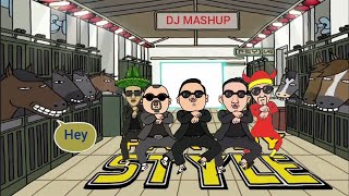 PSY Gangnam Style  Parody Oppa Parodi Style Mahsup Music Video(강남스타일) KoreaMalaysiaJapan Kazakh Ver