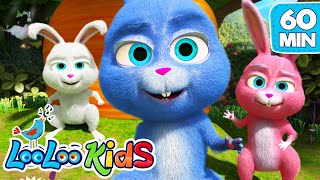 Sleeping Bunnies - S1EP57 Fun and Play MIX - LooLoo Kids Songs for Kids