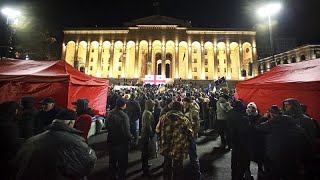 Протесты в Тбилиси: 