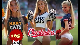 #65 ❤ Beautiful Cheerleader | AI ART Lookbook | Cute 19-Year-Old Girl