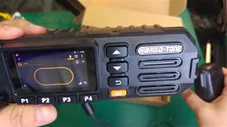 Radio Tone RT5  Android Zello PTT mobile radio - quick look at car network radio