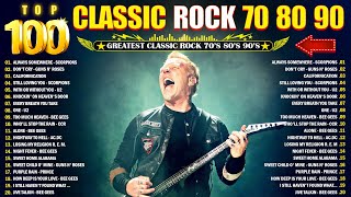 Queen, Acdc, Nirvana, U2, Aerosmith, Led Zeppelin🔥Top 100 Best Classic Rock Songs Of All Time