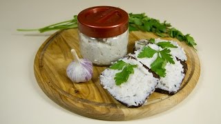 Готовим солёное сало с чесноком. Оочень вкусно! :)