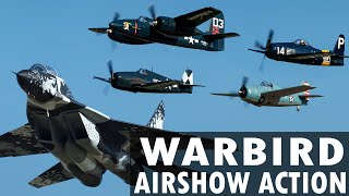 The BEST of Warbird Airshow Action 2022