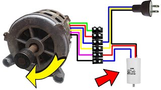 ¡Simplemente retira el motor de tu vieja LAVADORA y te sorprenderás con los resultados!!