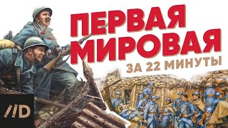 Первая мировая война за 22 минуты