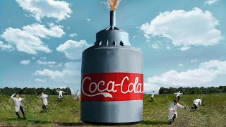 10 000 LITERS COCA-COLA VS MENTOS