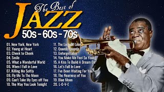 Jazz Music For Relaxation 🎵 Best Old Jazz Songs 50's 60's 70's : Nat King Cole, Frank Sinatra