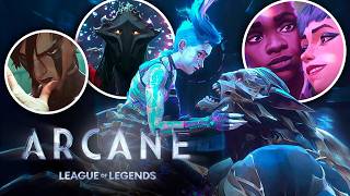 ARCANE EP 7, 8 e 9 EXPLICADO: JAYCE, O QUE FOI ISSO? + Destino de JINX