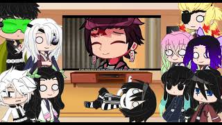 Hashiras react to Themselves as Gakuen Babies ||Part 1||Demon slayer||