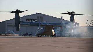 MV 22B Osprey Startup