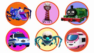 KUMPULAN MONSTER !! Thomas Spider Train Eater, Car Eater, Bus Eater, Choo Choo Charles ...