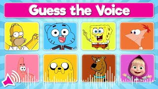 Guess the Cartoon Character by the Voice