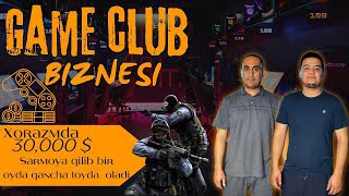 Game club  ochish: qancha pul kerak va qanchalik daromadli?