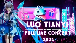 Luo Tianyi LIVE CONCERT 洛天依【Singing Universe - Infinite Resonance - 歌行宇宙·无限共鸣」全息演唱会回放 2024 VOCALOID