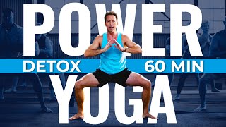 Power Yoga Detox: 60 Min Flow to Build Strength, Cleanse, and Energize with Travis Eliot!