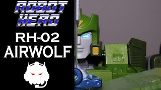 Обзор на RH-02 AIRWOLF (G1 masterpiece Springer) от RobotHero