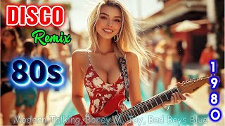 Modern Talking, Boney M, Joy, Bad Boys Blue, C.C.Catch - Nonstop Disco Songs 80s Greatest Hits Remix