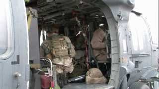 HH-60 Pave Hawk Helicopter Prepares for a Mission during  Operation Tomodachi