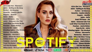 Adele, Dua Lipa, Ed Sheeran, Rihanna, Selena Gomez, Bruno Mars, Maroon 5, Zayn,...Billboard Hot 100