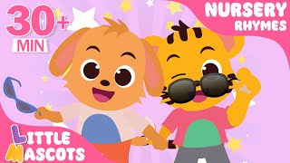 Funky Animals | Animal Songs + more | Little Mascots Nursery Rhymes & Kids Songs