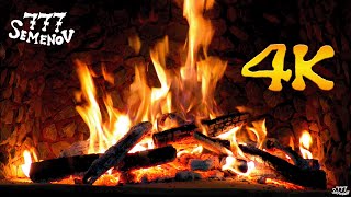 🔥 Fireplace 4K | Камин 4K | Звуки камина | Звуки огня | Камин | Звуки для сна | 火