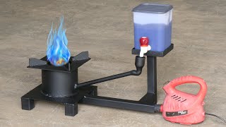 How To Make A Simple Waste Oil Stove | Homemade Diy Used Waste Oil Burner | DIY Waste Oil Stove