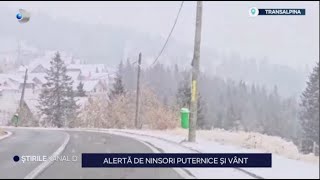 Stirile Kanal D - Alerta de ninsori puternice si vant. | Editie de seara