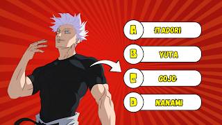 JUJUTSU KAISEN QUIZ 🔥 50 CHARACTERS