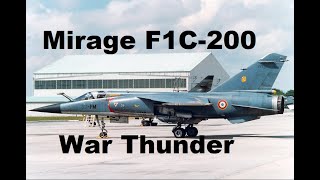 Mirage F1C-200 - рыцарь неба в War Thunder