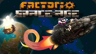 Как инженеры в КОСМОС летели - Factorio Space Age