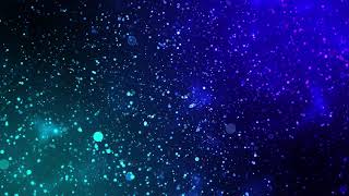 60 min | 4K Relaxing Screensaver | Blue Glitter Particles