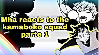 MHA/BNHA reaccionan a él Kamaboko squad (parte 1)