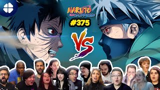 Kakashi Vs. Obito REACTION MASHUP 🇯🇵 Naruto Shippuden 375 🔥👊  [ナルト 疾風伝] [海外の反応]