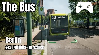 [The Bus][4K]Berlin | 245 Karlplatz - Hertzallee