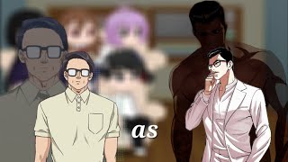 🇬🇧🇺🇸🇧🇷🇷🇺 Lookism || Komi can't communicate react to Masayoshi as Gun Park || gacha react