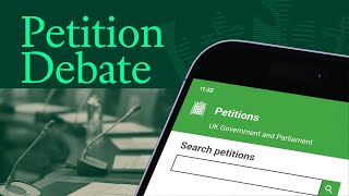 E-petition debate relating to holidays during school term time  - Monday 25 November