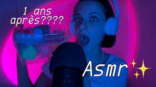 Asmr Français | On teste mon slime 1 ans après 😱